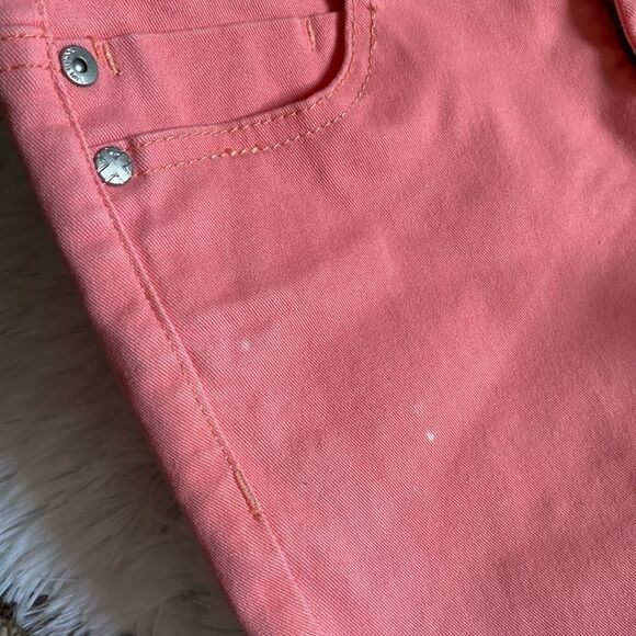 Liverpool Julia Short Capri Pink Lady Jeans Size 2 - Picture 9 of 9